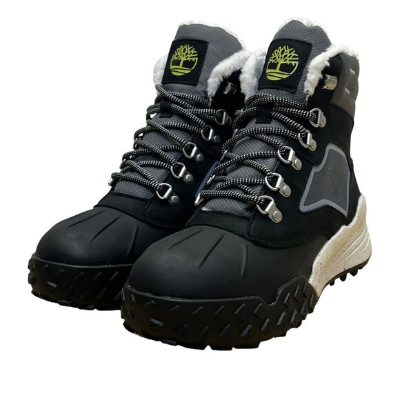 Timberland Women’s Black Nubuck Waterproof Insulated Moriah Range Boots Size US9 - Picture 3 of 13